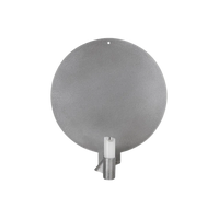 ORNAMENT CANDLE HOLDER | STAINLESS STEEL | ROUND